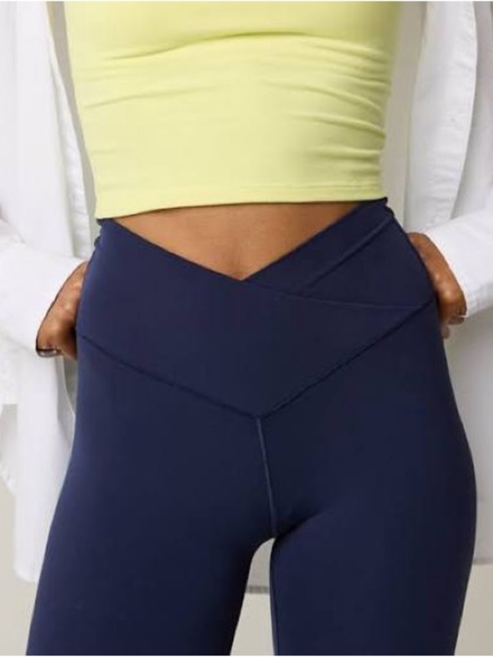 OFFLINE By Aerie Real Me High Waisted Crossover Flare Legging